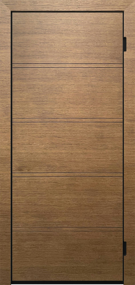 Шпон с фрезеровкой 09.06 дуб янтарный